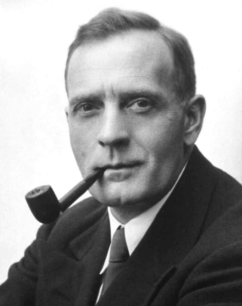 Edwin Hubble, who established in 1924 that spiral nebulae lie outside the Milky Way and in 1929 that their recession velocity is proportional to distance.