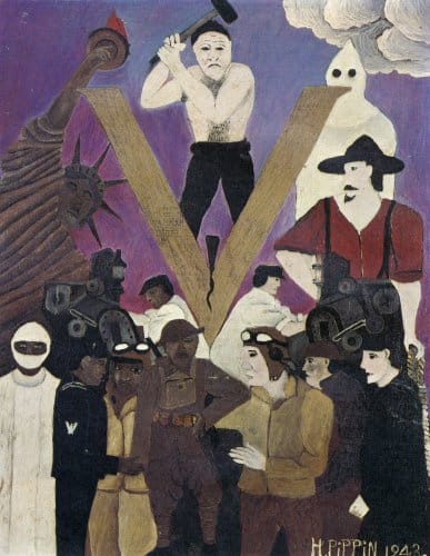Mr. Prejudice, painted by Horace Pippin in 1943. The test was introduced into a long-standing question about how far discriminatory attitudes operate below the level of what people report.