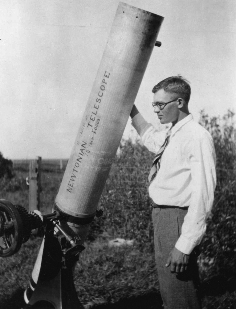 Clyde Tombaugh, who discovered Pluto in 1930.