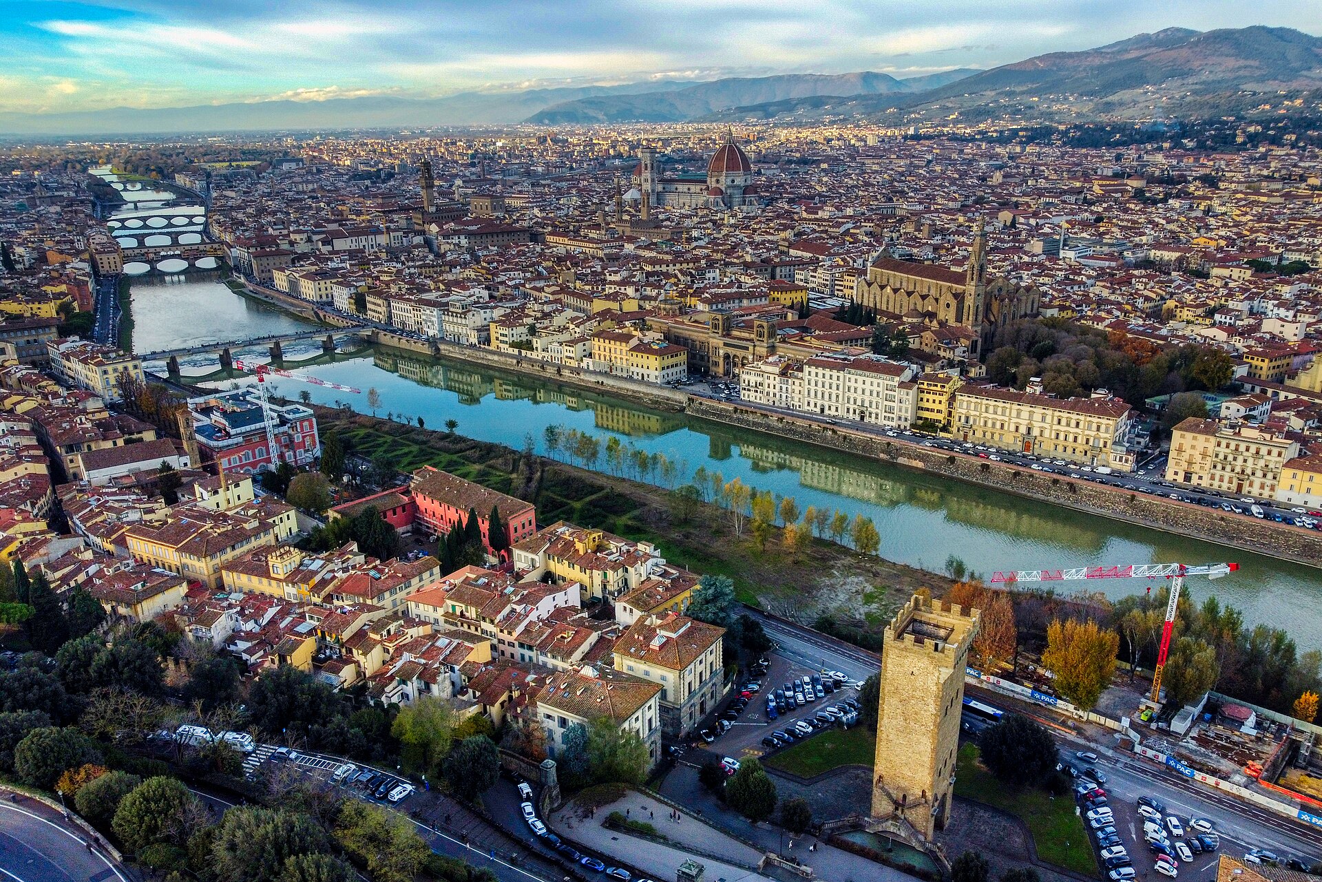 Florence, the Tuscan city where the Renaissance was born. Funded by bankers such as the Medici, its artists and thinkers reshaped European art and learning from the fourteenth century.