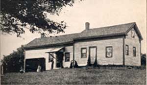 Rockefeller's birthplace in Richford, New York.