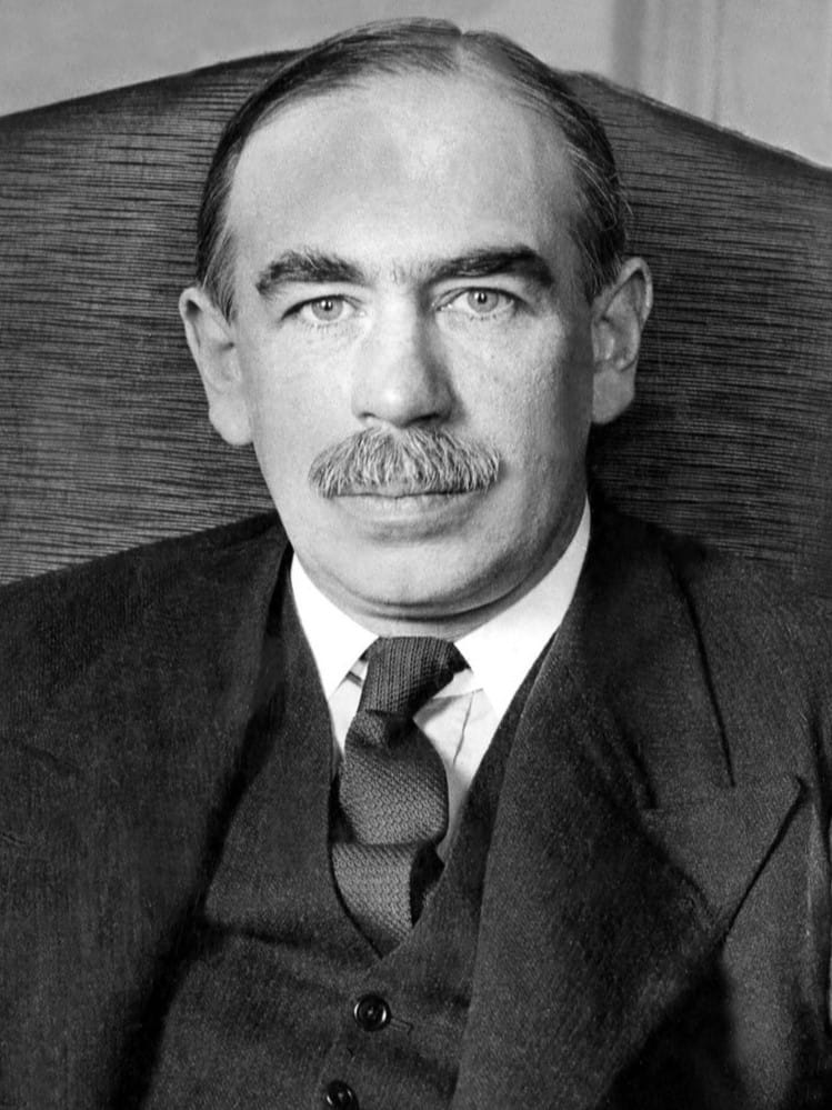 John Maynard Keynes, whose General Theory of 1936 argued that an economy can settle at persistent high unemployment and that government spending can move it.