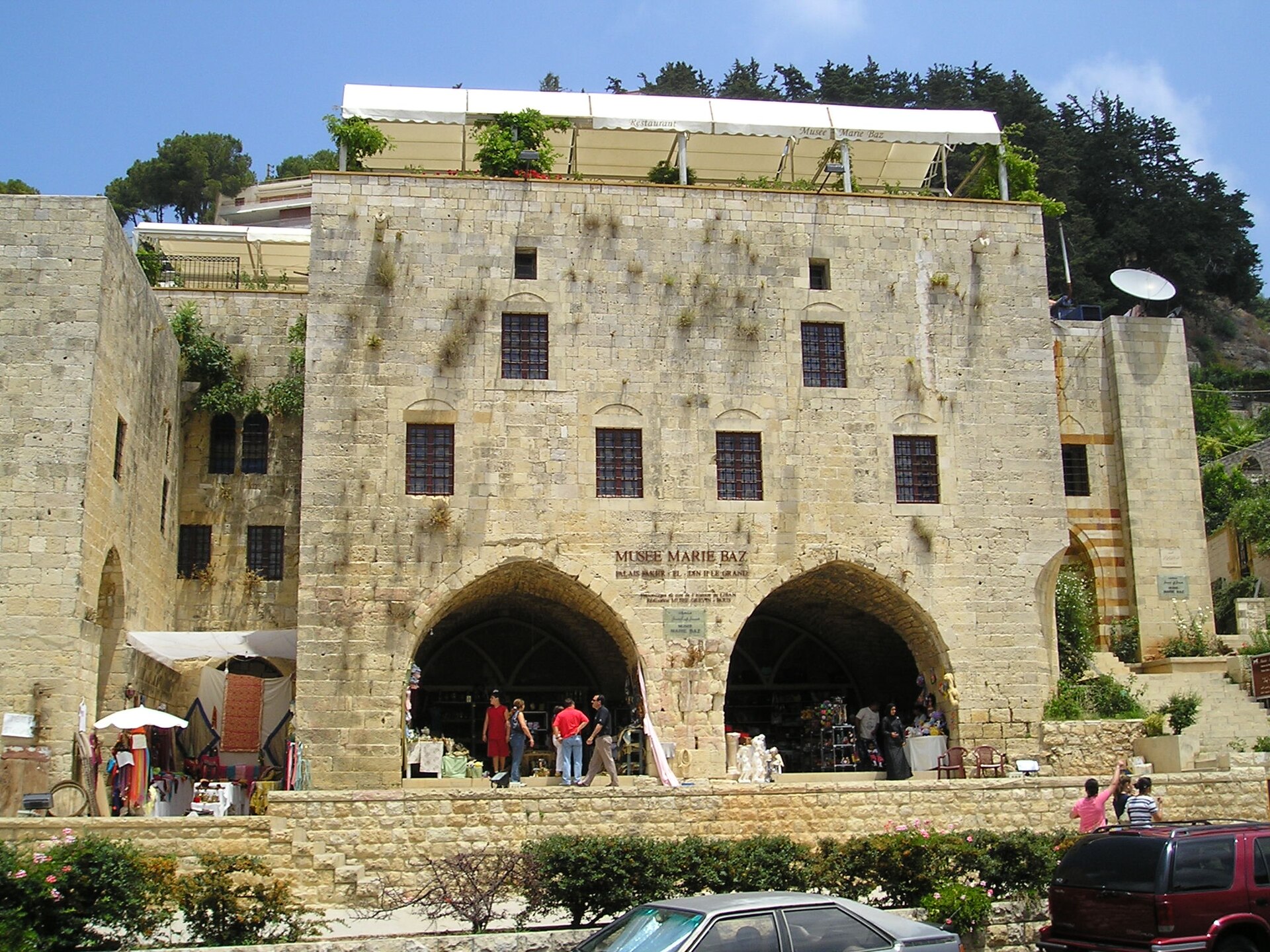 The seventeenth-century palace of the Lebanese ruler Fakhreddine II, reflecting the country's layered history. Credit: Heretiq (CC BY-SA 2.5).