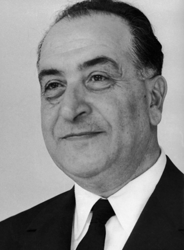 President Fouad Chehab, who led Lebanon in the years around 1960. His era of reform and economic growth is often looked back on as part of the country's golden age before the civil war.