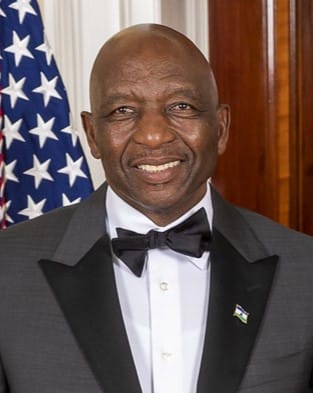 Sam Matekane, prime minister of Lesotho since 2022. A wealthy diamond-mining businessman, he won power at the head of a party founded only months before the election, promising to stabilise the country and revive its economy.