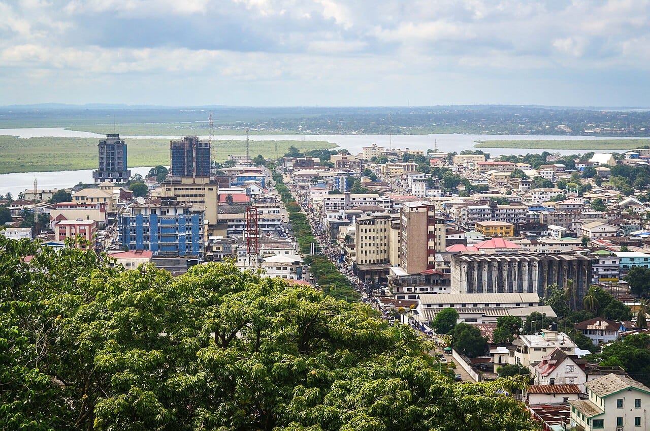 Monrovia, the seaside capital and largest city of Liberia. Home to much of the nation's population, the city, named for an American president, is the heart of a country rebuilding after years of devastating conflict.