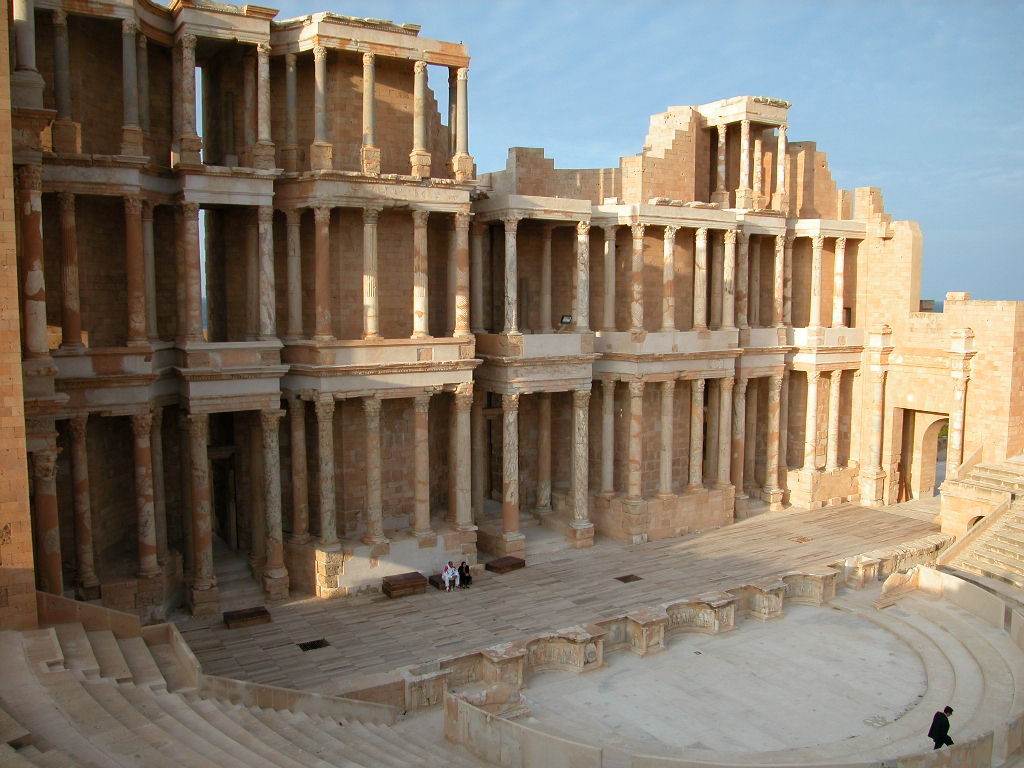 The ancient coastal city of Sabratha, another of the great classical sites that dot the Libyan shore. Credit: Giovanni Boccardi (CC BY-SA 3.0 igo).