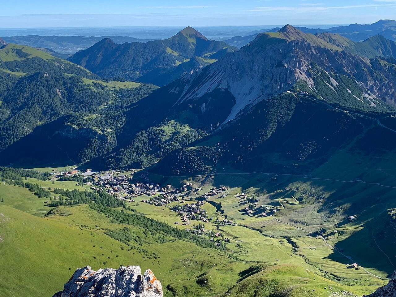 Malbun, Liechtenstein's only ski resort, high in the eastern mountains. The royal family of the United Kingdom learned to ski here, which is the sort of detail a country of this size does not let pass unmentioned.