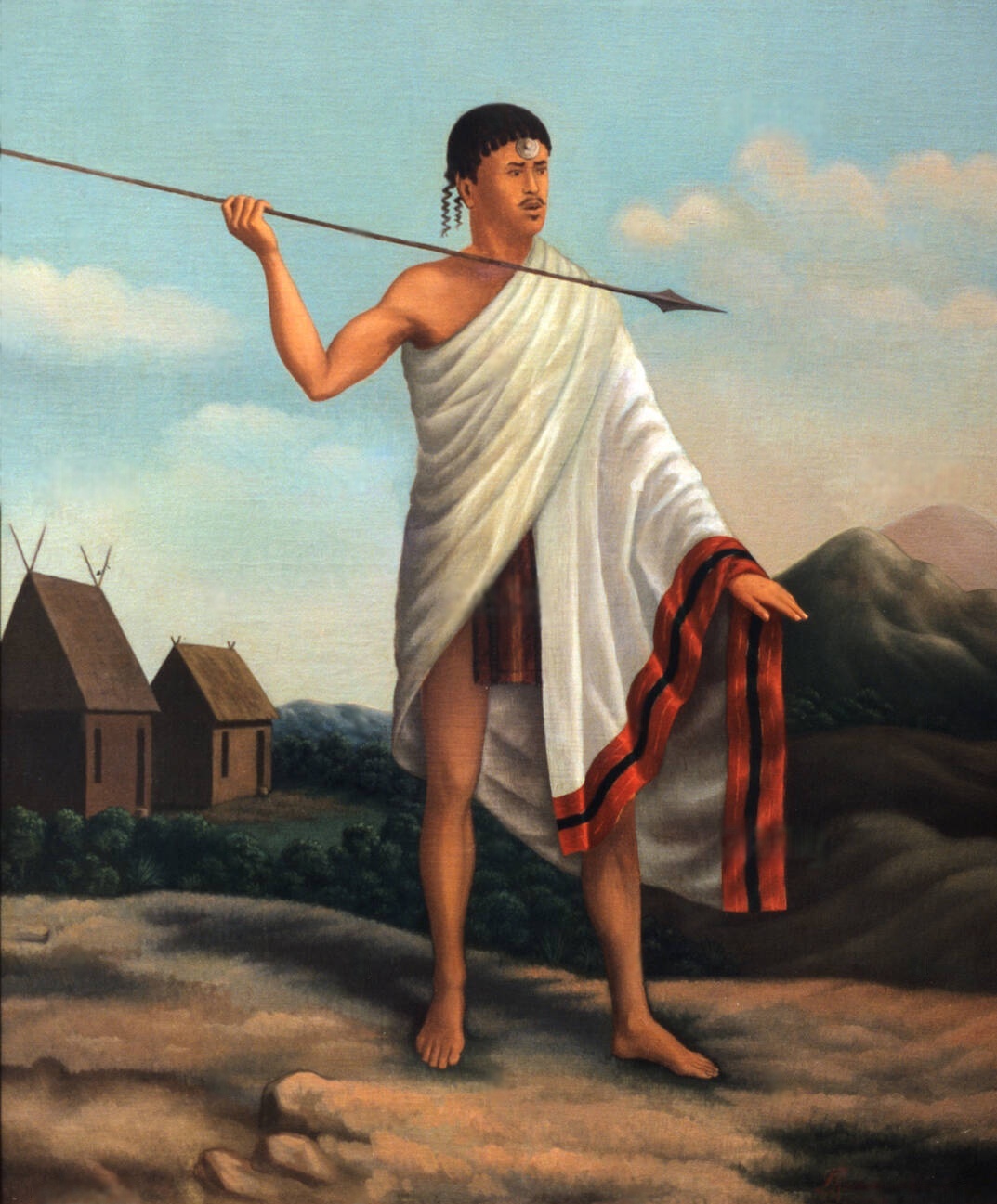 King Andrianampoinimerina, who unified much of Madagascar under the Merina kingdom around 1800. Credit: Philippe-Auguste Ramanankirahina (1860-1915) (Public domain).