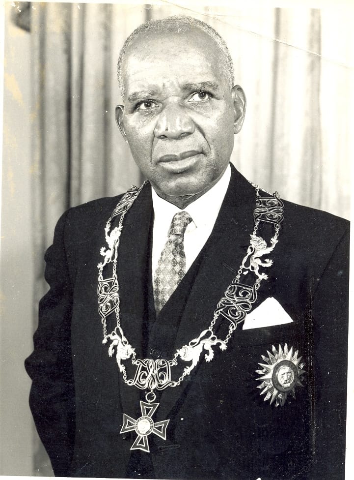 Hastings Kamuzu Banda, the first president of Malawi, who ruled as an autocratic Life President from 1964 until 1994. His one-party regime built a cult of personality and repressed all opposition for three decades.
