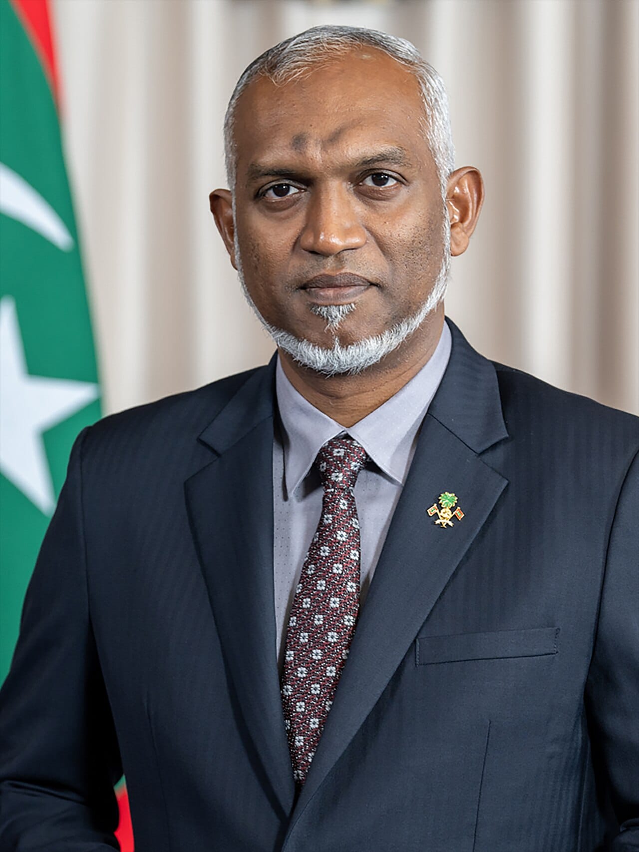 Mohamed Muizzu, elected president of the Maldives in 2023. He campaigned to reduce Indian influence and has drawn the islands closer to China, in a country courted by both Asian powers.