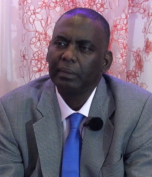 Biram Dah Abeid, Mauritania's best-known anti-slavery activist, of Haratin descent. Repeatedly jailed and a candidate for president, he insists that hereditary slavery persists in a country that was the last in the world to abolish it and that officially says the practice is gone.