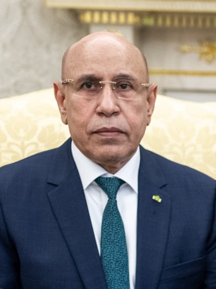 Mohamed Ould Ghazouani, president of Mauritania since 2019 and re-elected in 2024. A former general, he came to power through elections in a country whose politics has long been dominated by the military.
