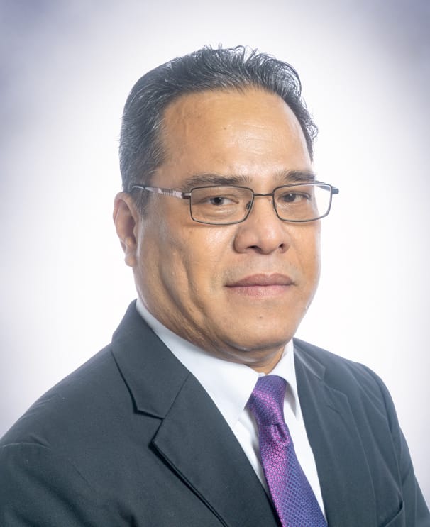 Wesley Simina, president of the Federated States of Micronesia since 2023. He leads a federation of four proud and distinct island states, bound to the United States by a Compact of Free Association.