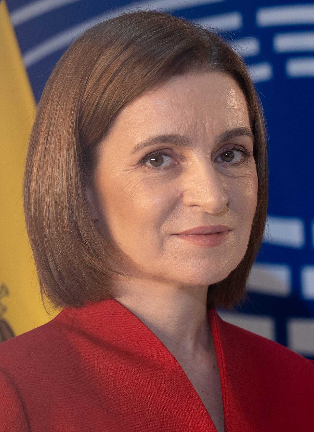 Maia Sandu, president of Moldova since 2020. A pro-European reformer, she has steered one of Europe's poorest countries toward European Union membership, against fierce resistance from pro-Russian forces and heavy interference from Moscow.