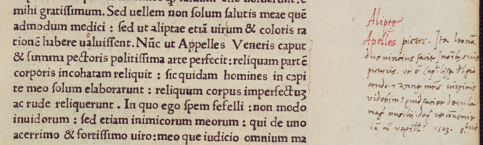 A 16th-century note that helped identify the woman in the portrait.