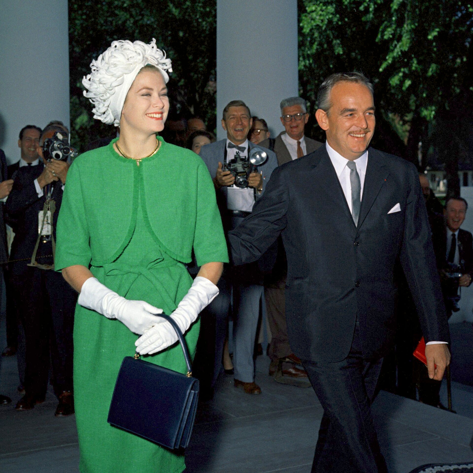 The 1956 marriage of the Hollywood actress Grace Kelly to Prince Rainier III, which captivated the world. Credit: Robert LeRoy Knudsen (Public domain).