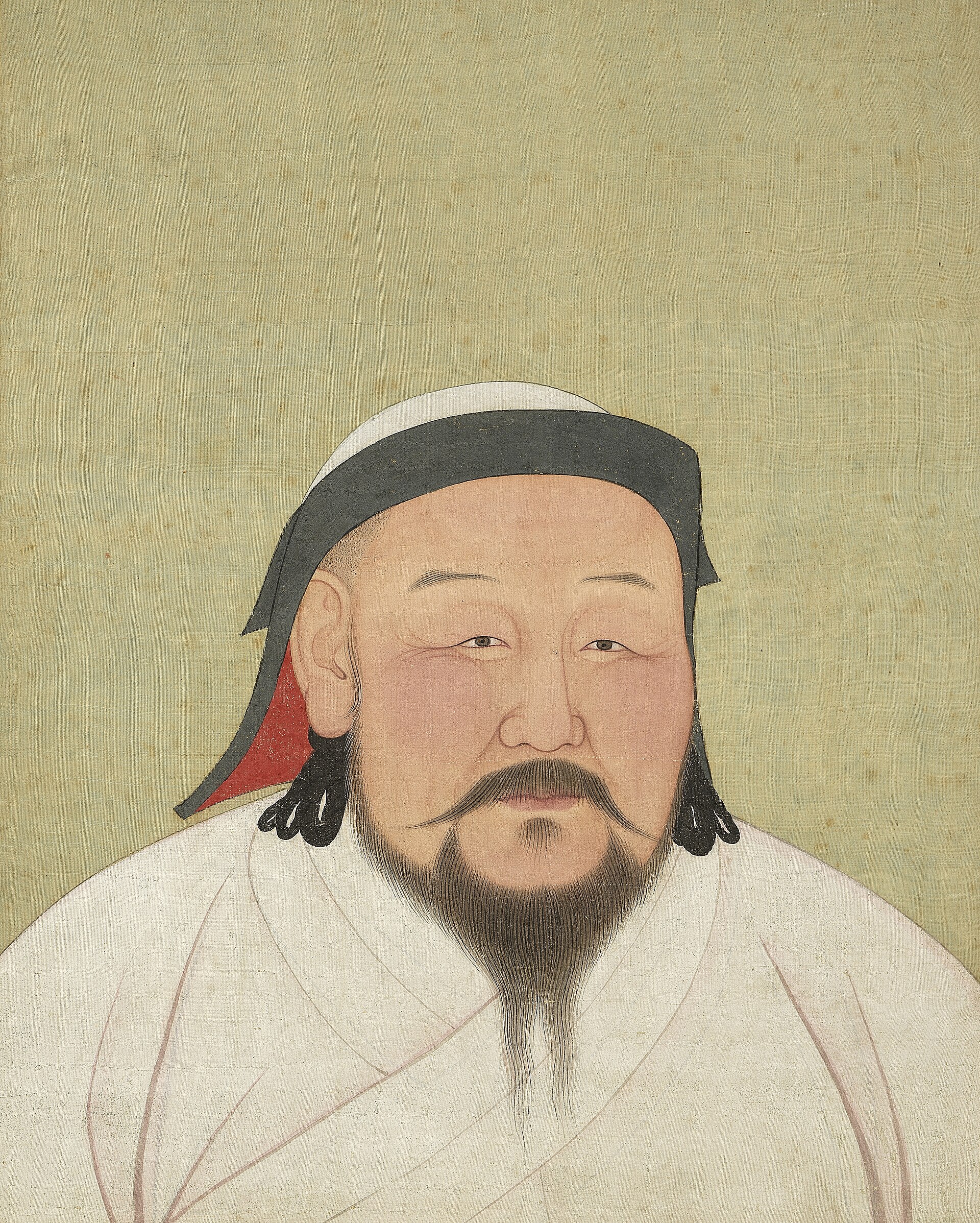 Kublai Khan, grandson of Genghis Khan, who ruled China as the founder of the Yuan dynasty. Credit: Araniko (Public domain).