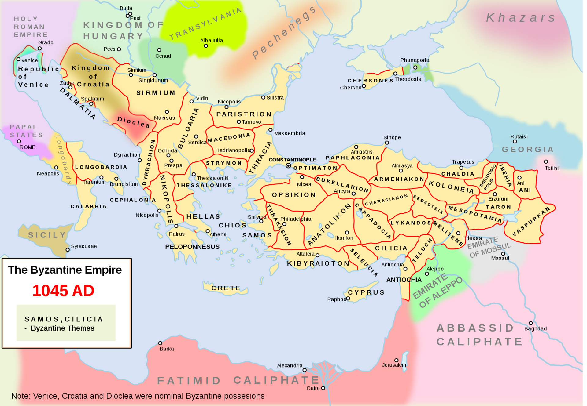 The medieval realm of Duklja, an early state from which Montenegro traces its long history. Credit: ArdadN (Public domain).