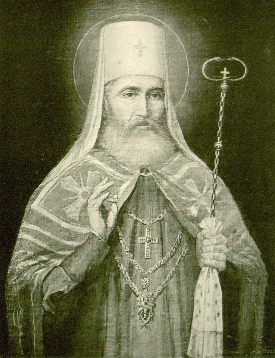 Petar the First Petrovic-Njegos, prince-bishop and later canonised saint, who strengthened the Montenegrin state around 1800. For generations the country was ruled by such Orthodox prince-bishops, at once its spiritual and political leaders.
