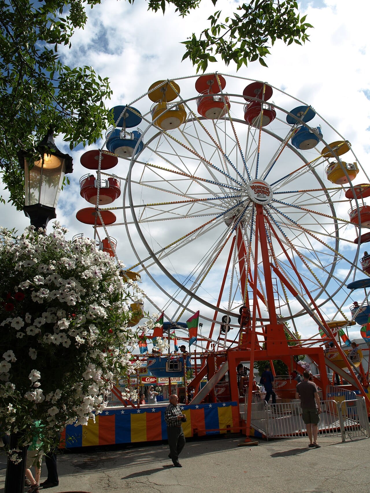 The Corn and Apple Festival. Held every August since 1967, it serves free sweet corn and apple cider and draws crowds many times the city's population.