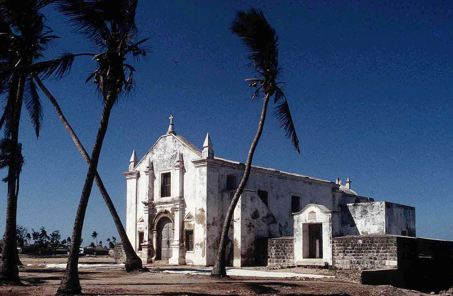 The historic Island of Mozambique, the former colonial capital and a centre of Indian Ocean trade. Credit: Steve Evans from Bangalore, India (CC BY 2.0).