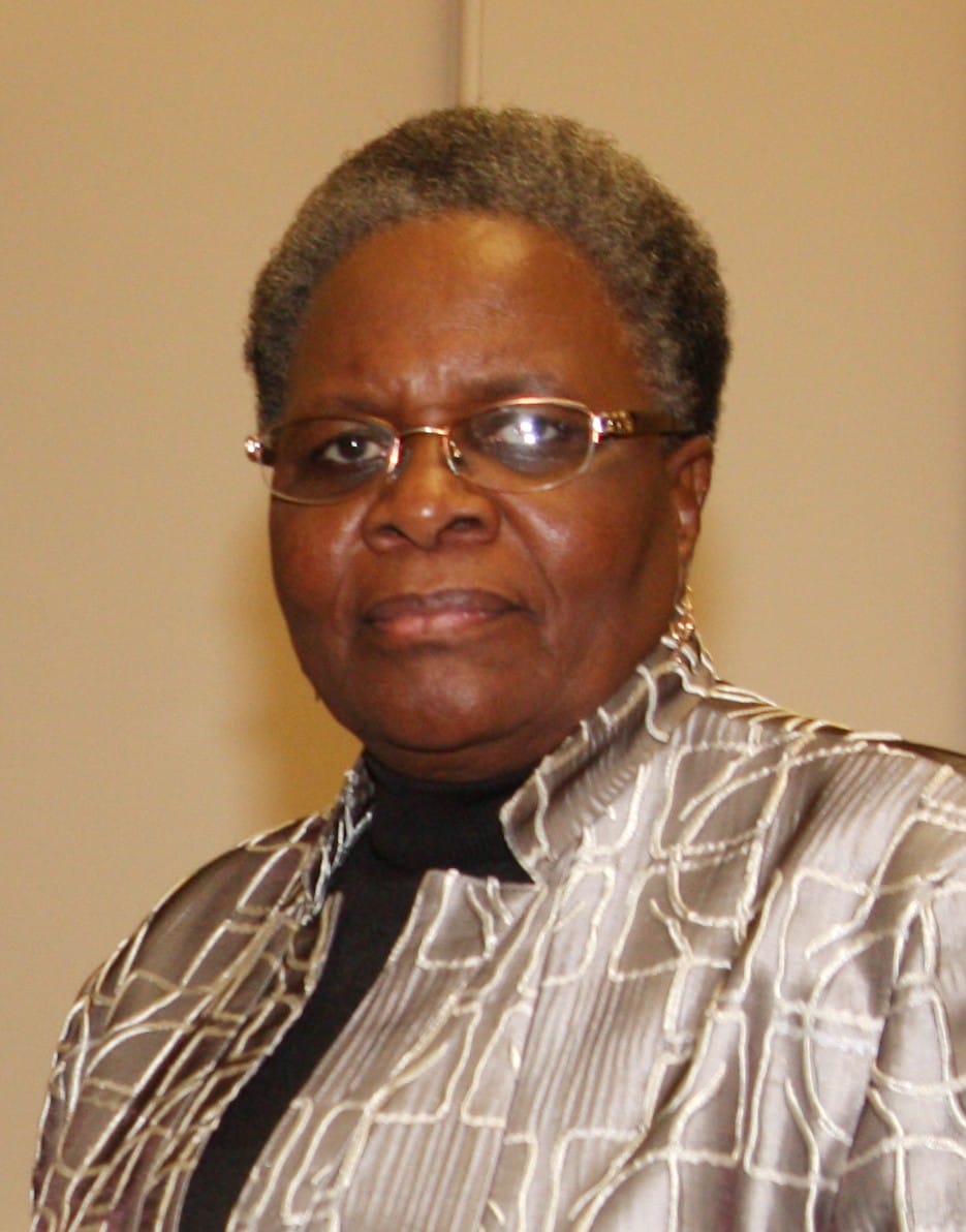 Netumbo Nandi-Ndaitwah, sworn in as Namibia's first woman president in 2025. A veteran of the liberation struggle, she leads SWAPO, the party that has governed the country since it won independence in 1990.