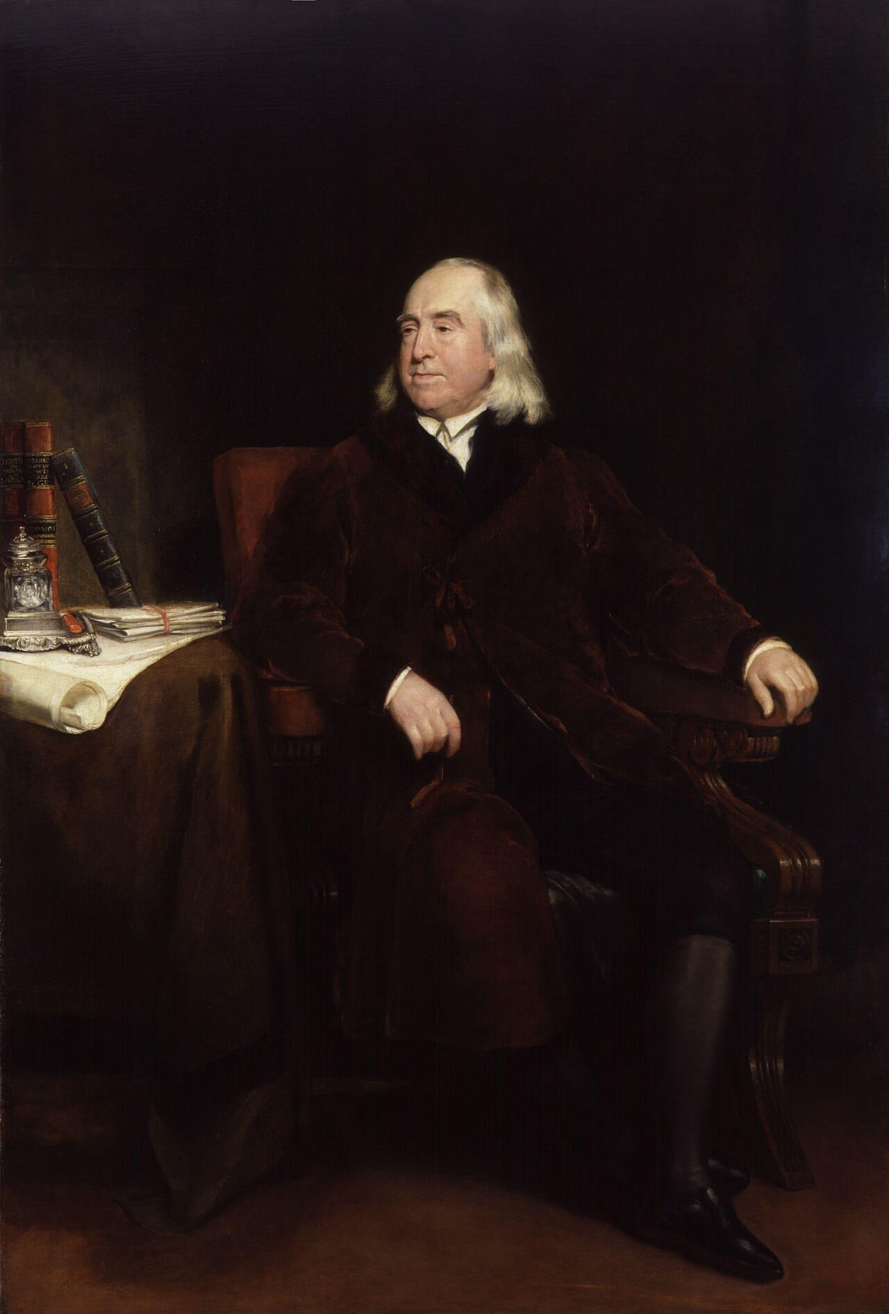 Jeremy Bentham, who called natural rights nonsense upon stilts and insisted that law is a human artefact made through identifiable procedures.