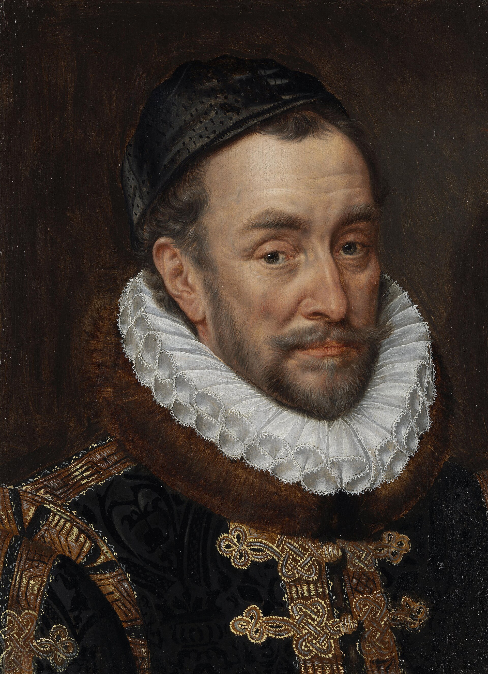 William of Orange, known as William the Silent, who led the Dutch revolt against Spain and is regarded as the father of the Netherlands. He was assassinated in 1584, before the long struggle for independence was won.