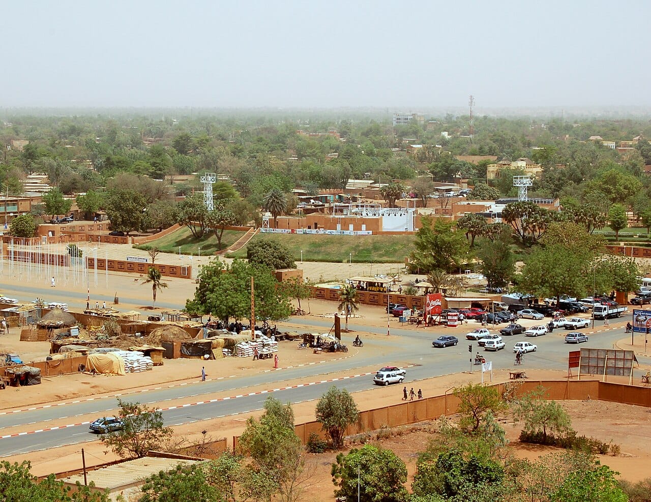 Niamey, the capital and largest city of Niger, on the banks of the Niger River in the country's southwest. It is the political and economic centre of a nation most of whose people live in the narrow southern band away from the desert.