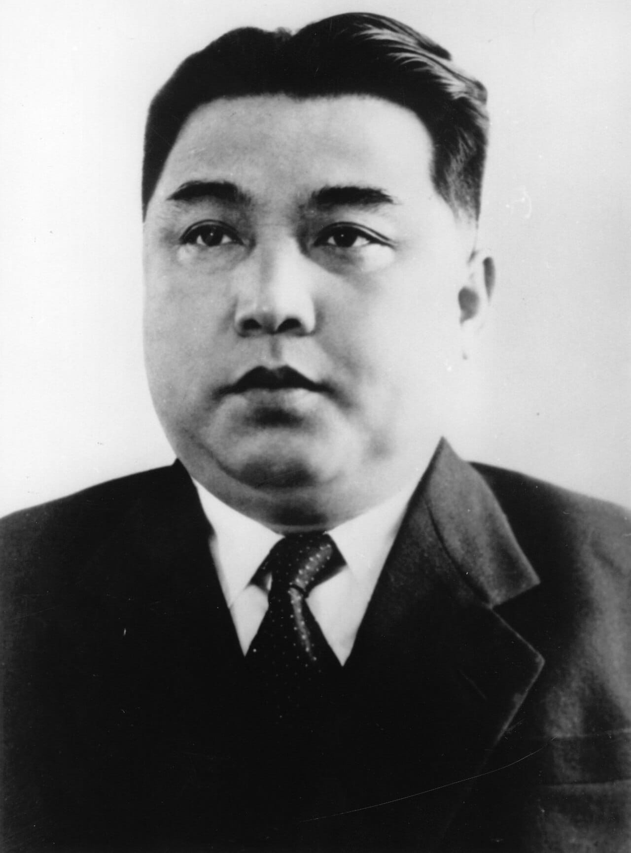 Kim Il Sung in 1950. A guerrilla fighter against Japanese rule in Manchuria, he was installed by the Soviet occupation, launched the invasion of the south in June 1950, and governed until his death in 1994.