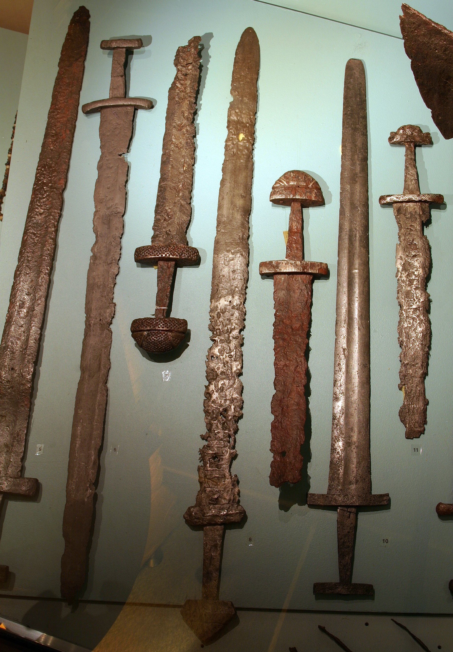 A Viking Age sword from Norway. The Norse were feared warriors whose raids and conquests reached across Europe, but they were also traders, settlers, and explorers who ranged from Baghdad to North America.