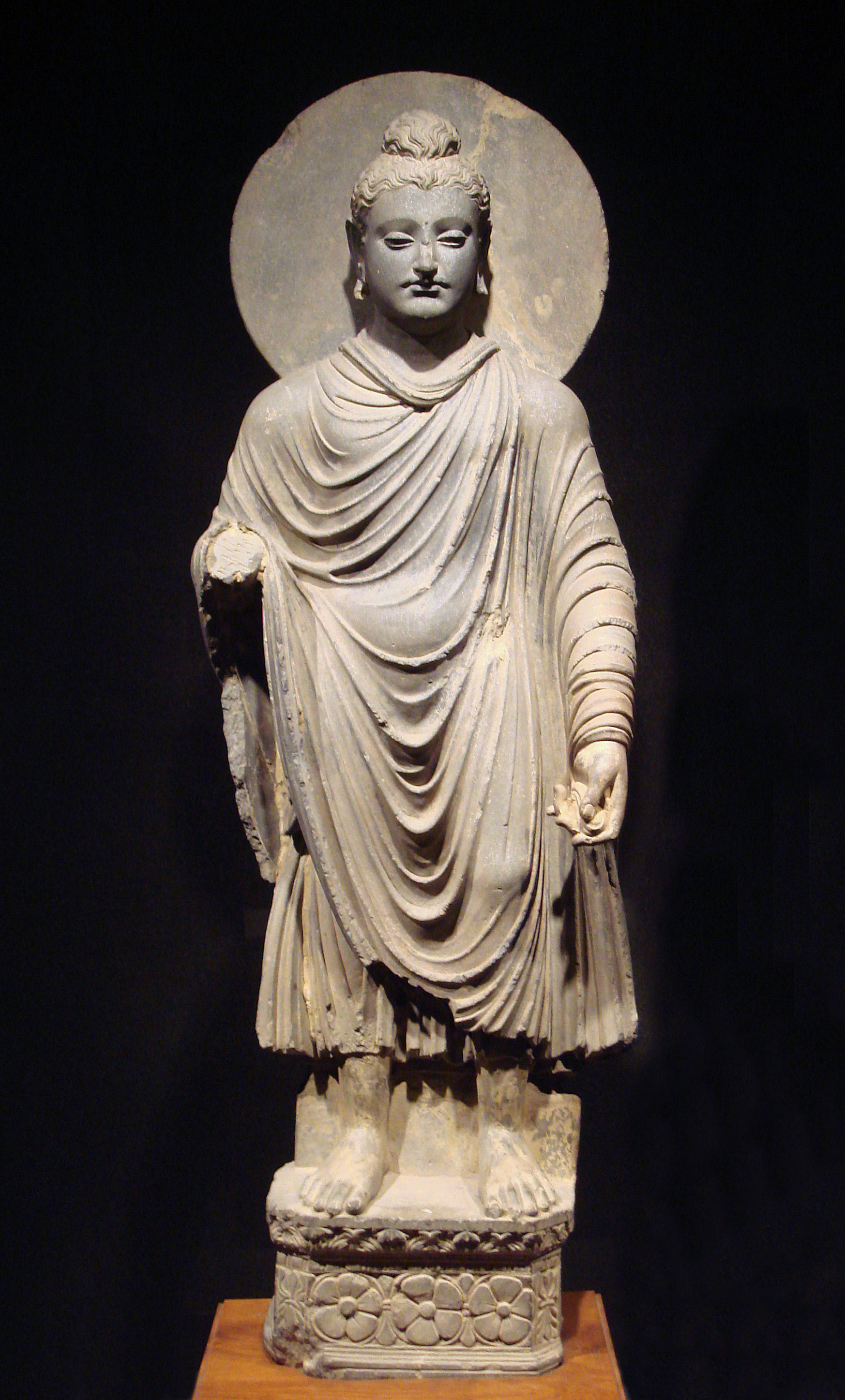 A standing Buddha from Gandhara, evidence of the rich Buddhist culture that once flourished in the region. Credit: World Imaging (Public domain).