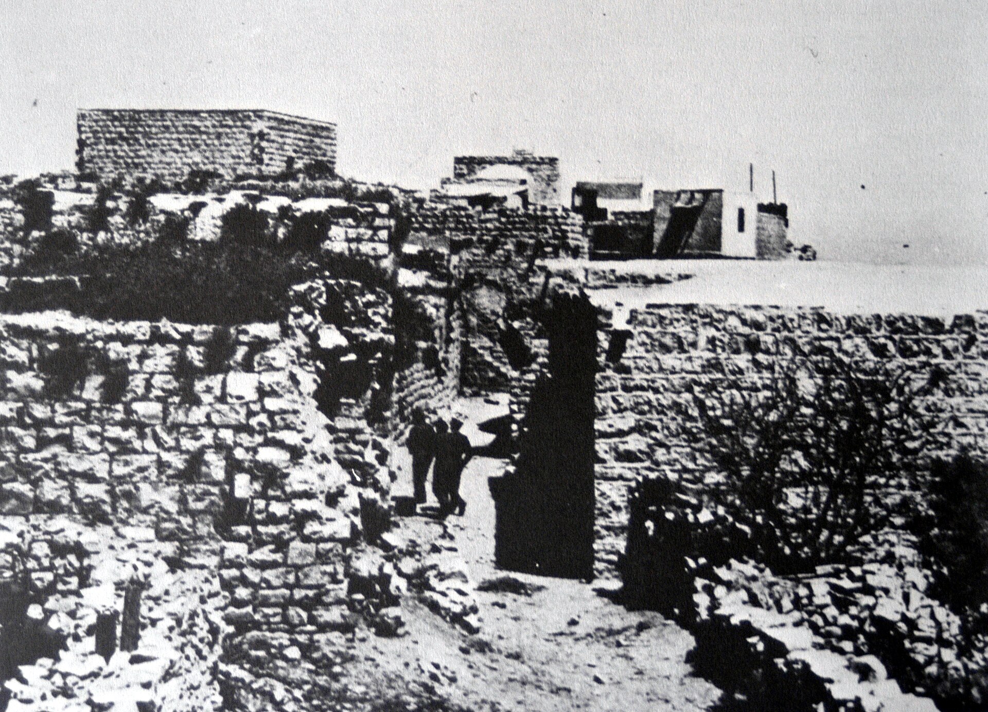 Deir Yassin, where a Jewish paramilitary force killed around a hundred villagers in April 1948. The massacre was widely publicised at the time and is among the events cited in the long-disputed historiography of why some seven hundred thousand Palestinians left or were expelled during that war.