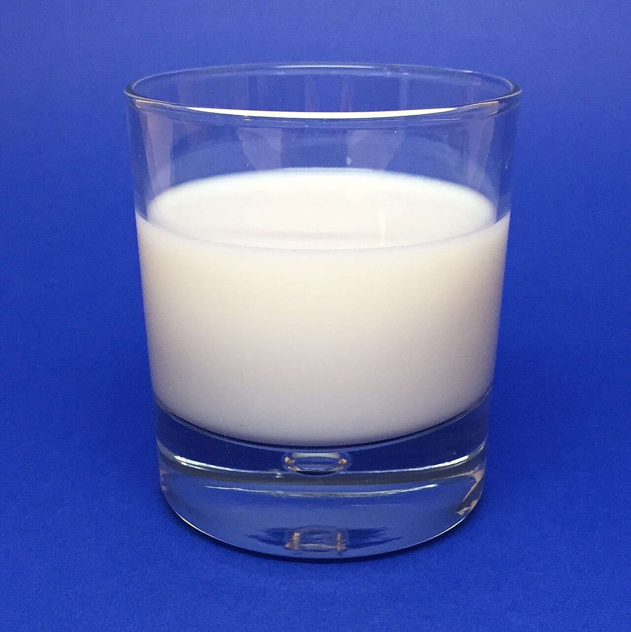 Pasteurised milk. The process kills pathogens without sterilising, which is what allows the product to remain recognisable.