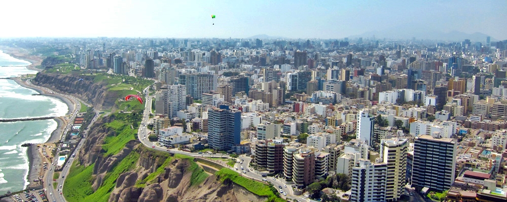Lima, the coastal capital and home to roughly a third of all Peruvians, the country's political and economic centre.