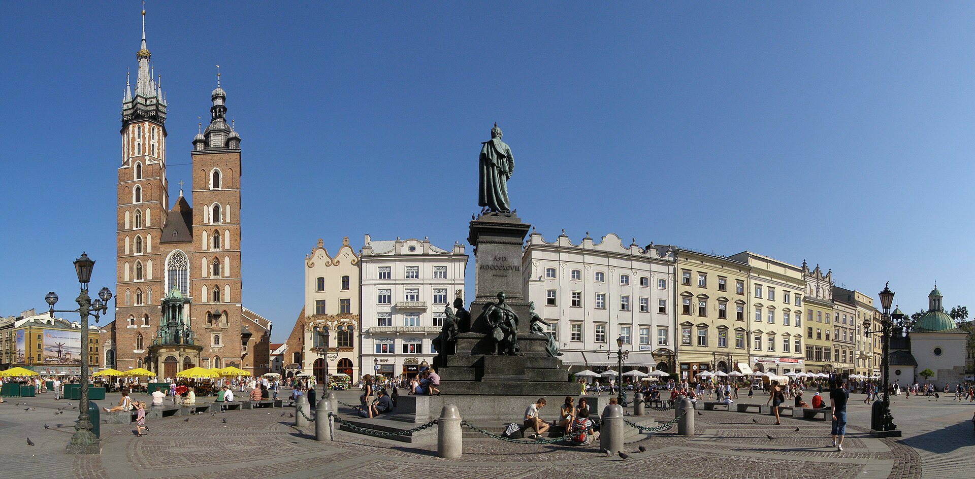 The Main Market Square of Kraków, the largest medieval square in Europe and the heart of the old royal capital.