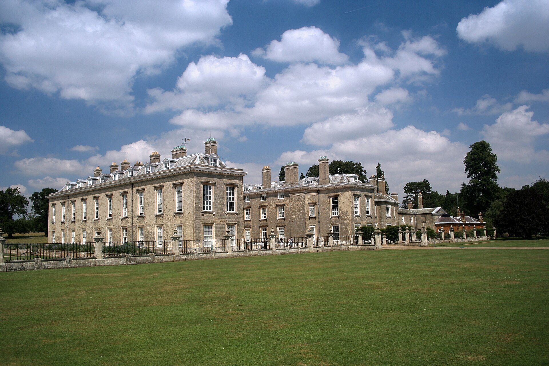 Althorp, the Spencer family estate where Diana grew up.