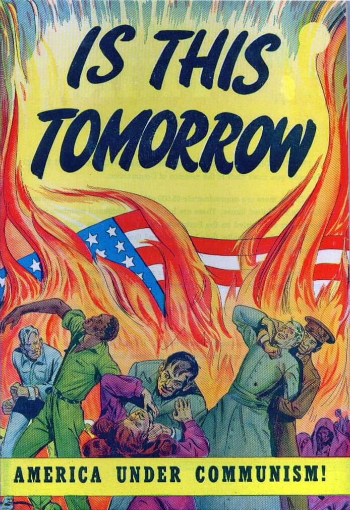 A Cold War propaganda publication. Both sides of the conflict produced sustained campaigns aimed at domestic and foreign audiences.