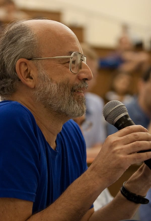 Adi Shamir, the S in RSA. The algorithm he developed with Ron Rivest and Leonard Adleman added digital signatures, allowing a message to be proved to come from a particular sender.