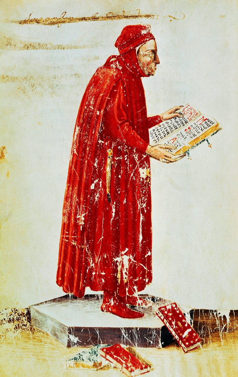 Coluccio Salutati, an early humanist scholar of the Renaissance.