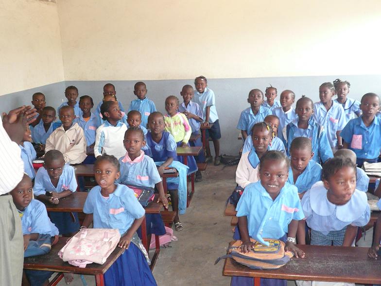 Schoolchildren in the Republic of the Congo. The population is young and, unusually for the region, overwhelmingly urban, most of it gathered in the capital and the oil port rather than the vast forests between them.