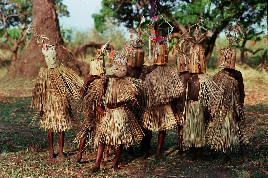 An initiation ceremony in Malawi. Rites of this kind remove participants from ordinary life for a period before returning them with a changed status.