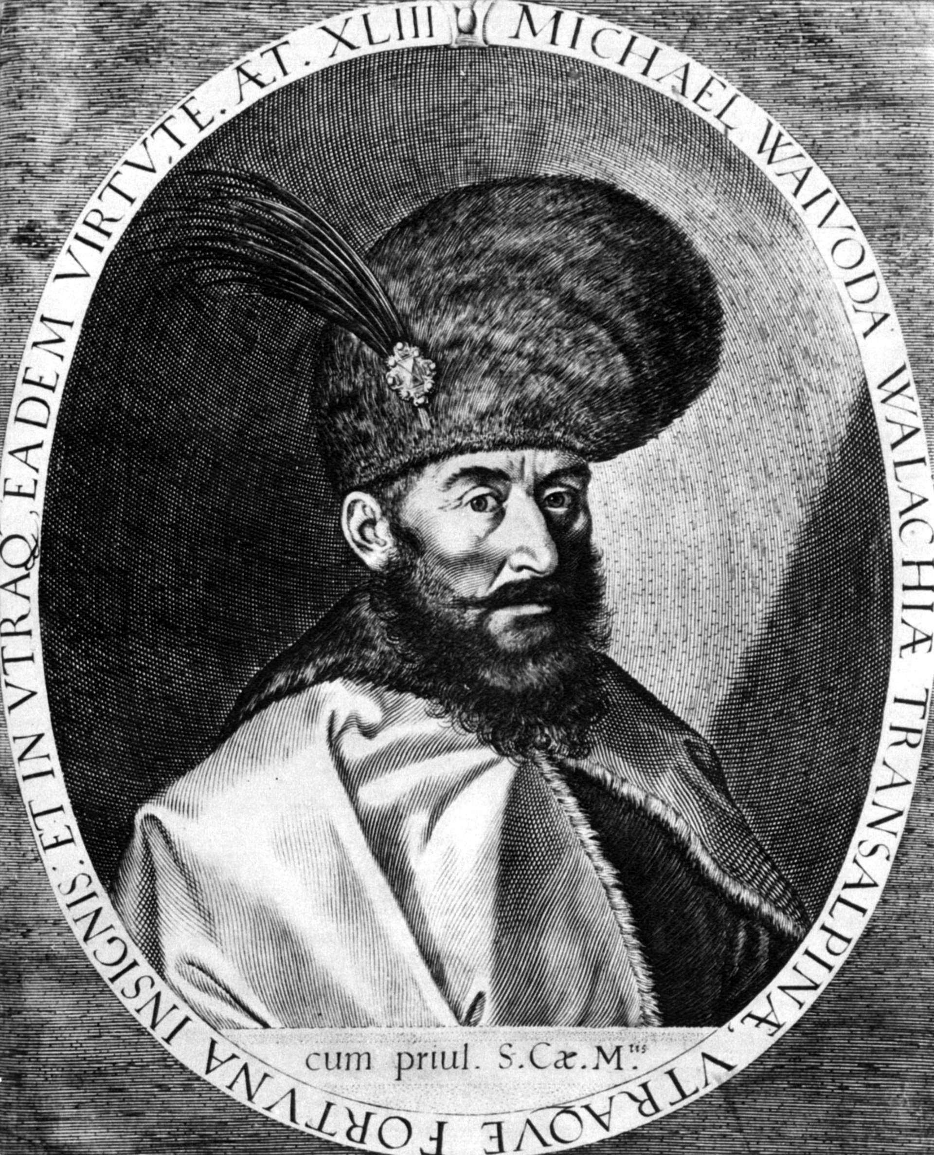 Michael the Brave, who briefly united the Romanian principalities at the turn of the seventeenth century. Credit: Aegidius Sadeler (Public domain).