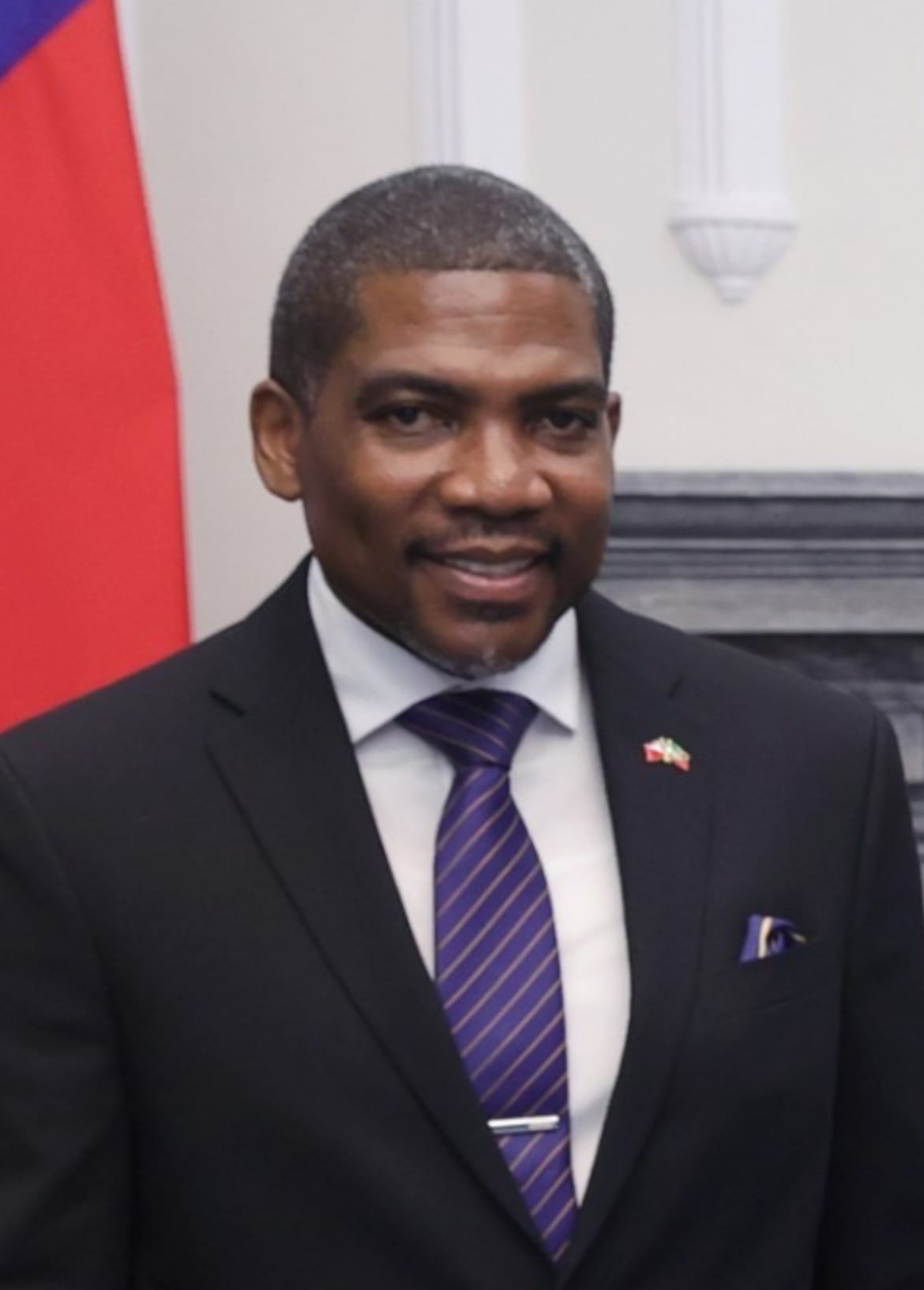 Terrance Drew, prime minister since August 2022, when his party ended a decade of coalition government.