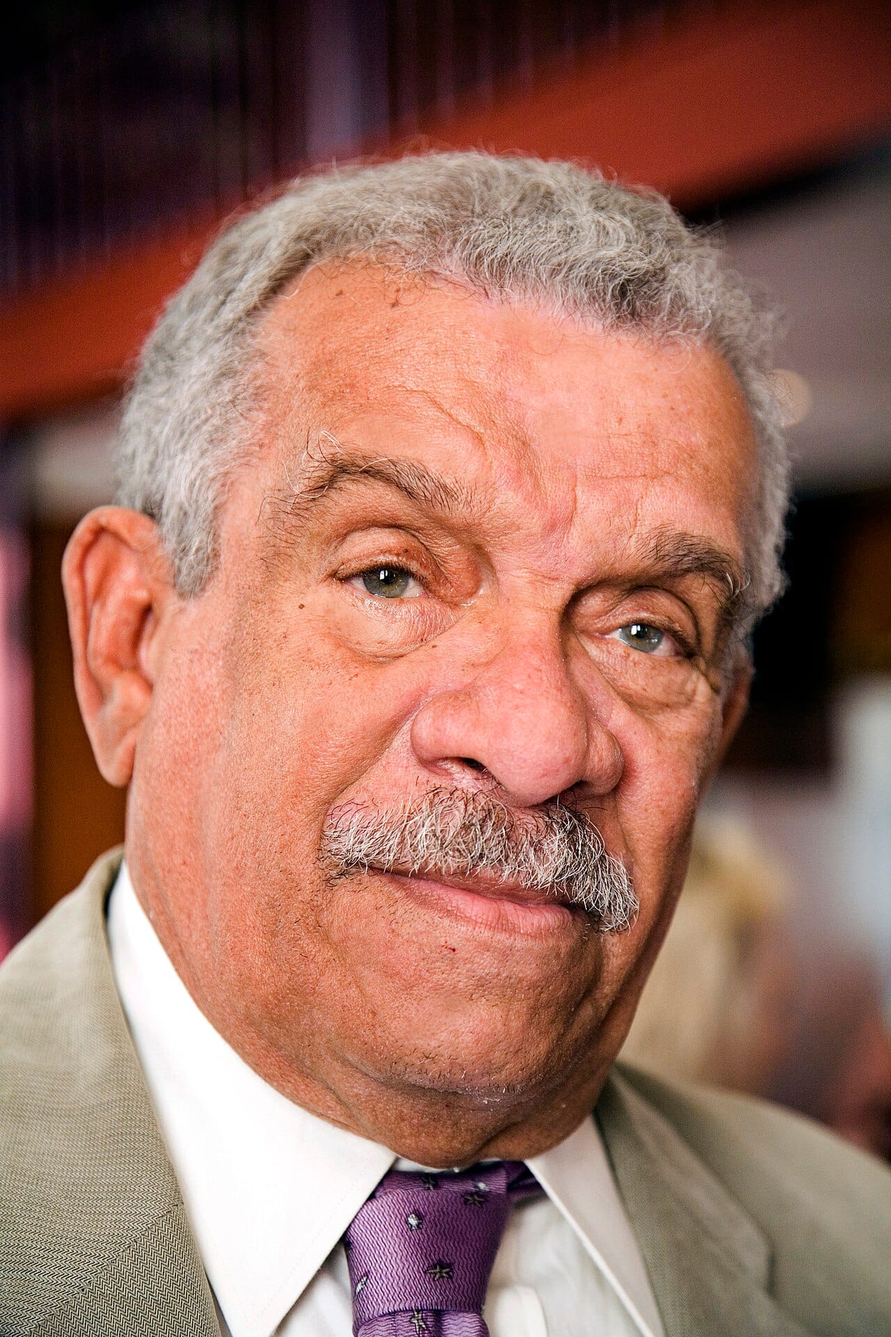 Sir Derek Walcott, who won the Nobel Prize in Literature in 1992. With Sir Arthur Lewis, the 1979 economics laureate and also a Castries man, he gives Saint Lucia more Nobel Prizes per head of population than any country in the world.