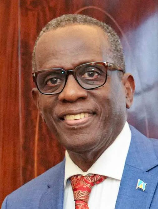 Philip J. Pierre, prime minister since 2021, returned at the general election of December 2025 with an increased majority of 14 of the 17 seats.