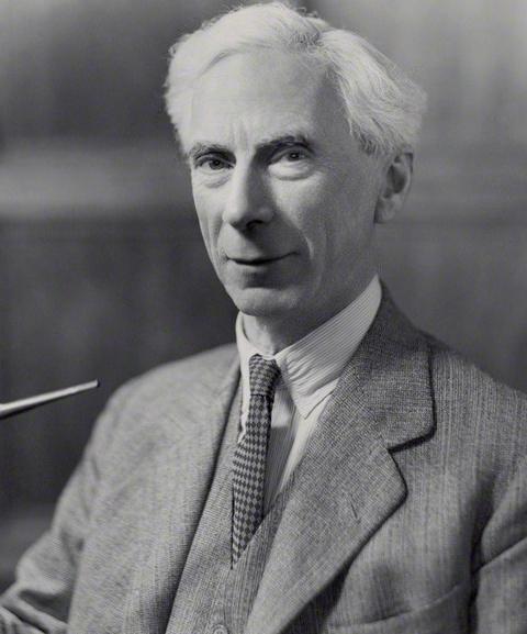 Bertrand Russell, who exposed a famous paradox that reshaped the foundations of set theory.