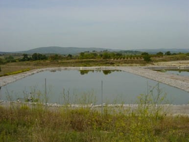 Waste stabilisation ponds. Where land is available and climate is favourable, a series of shallow ponds achieves treatment with almost no mechanical equipment or energy.