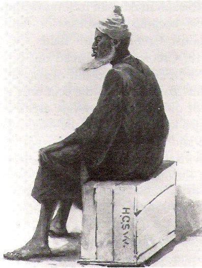 Bai Bureh, a Temne leader who led an armed resistance against British colonial taxation in 1898. Credit: Unknown authorUnknown author (Public domain).